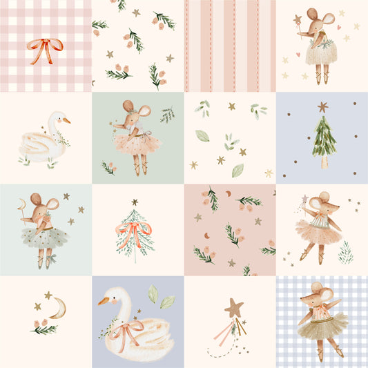 Mäuseballett Quilt