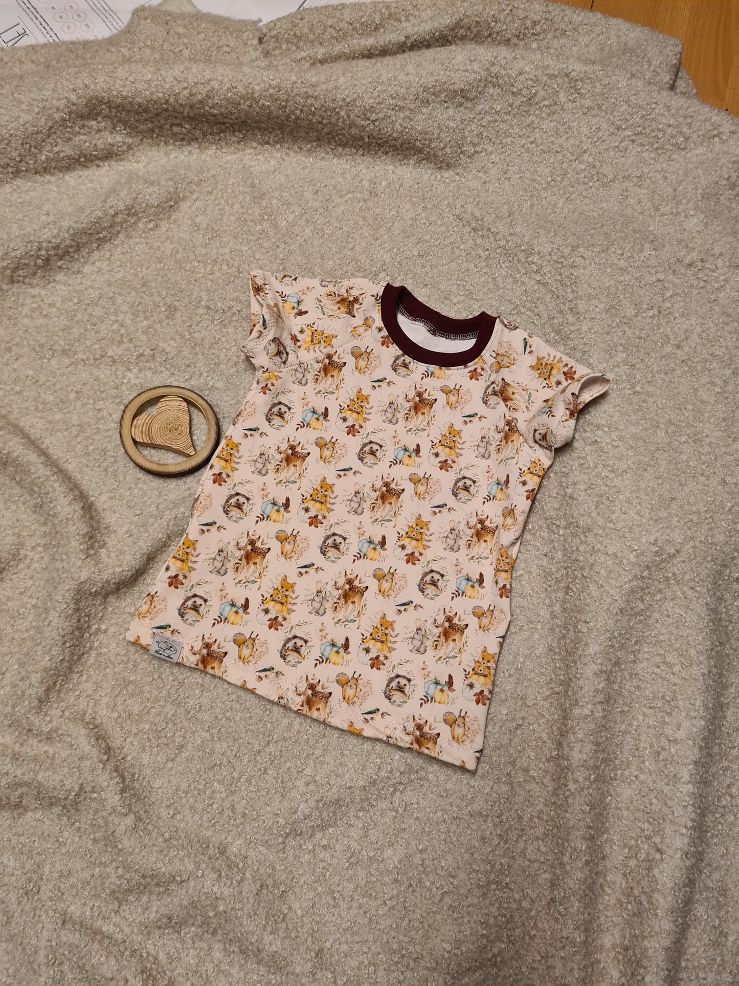 T-Shirt Waldtiere Gr. 92